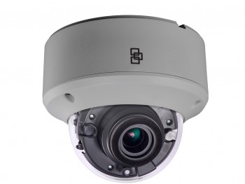 a grey dome camera